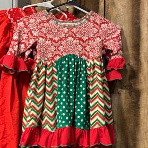 Christmas dresses.